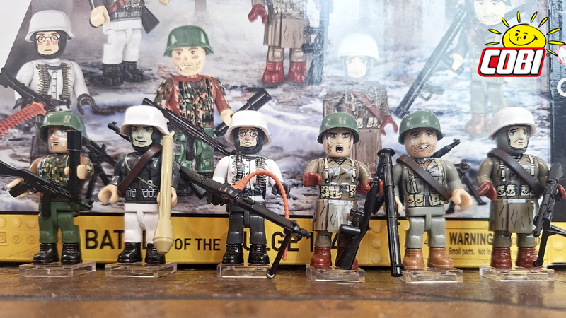 COBI 2065 Battle of the Bulge 1944 Minifigurenpack Titel