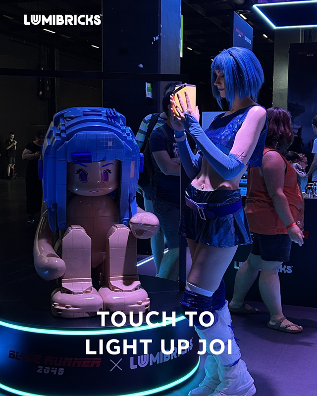 Blade Runner 2049 Joi und K 23005 Lumibricks Gamescom