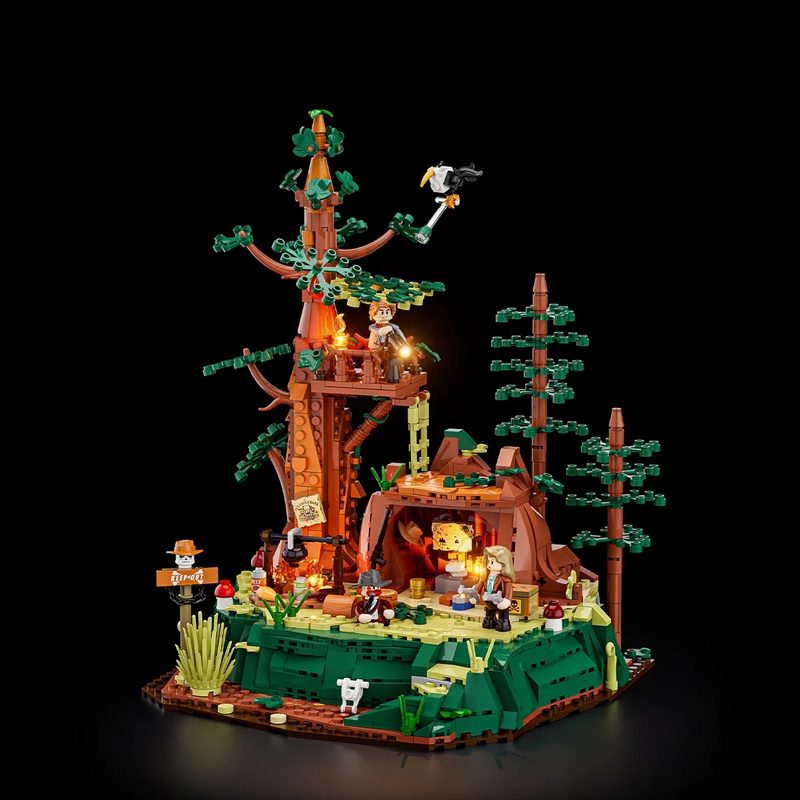 Lumibricks 14012 Sequoia Bandit Camp