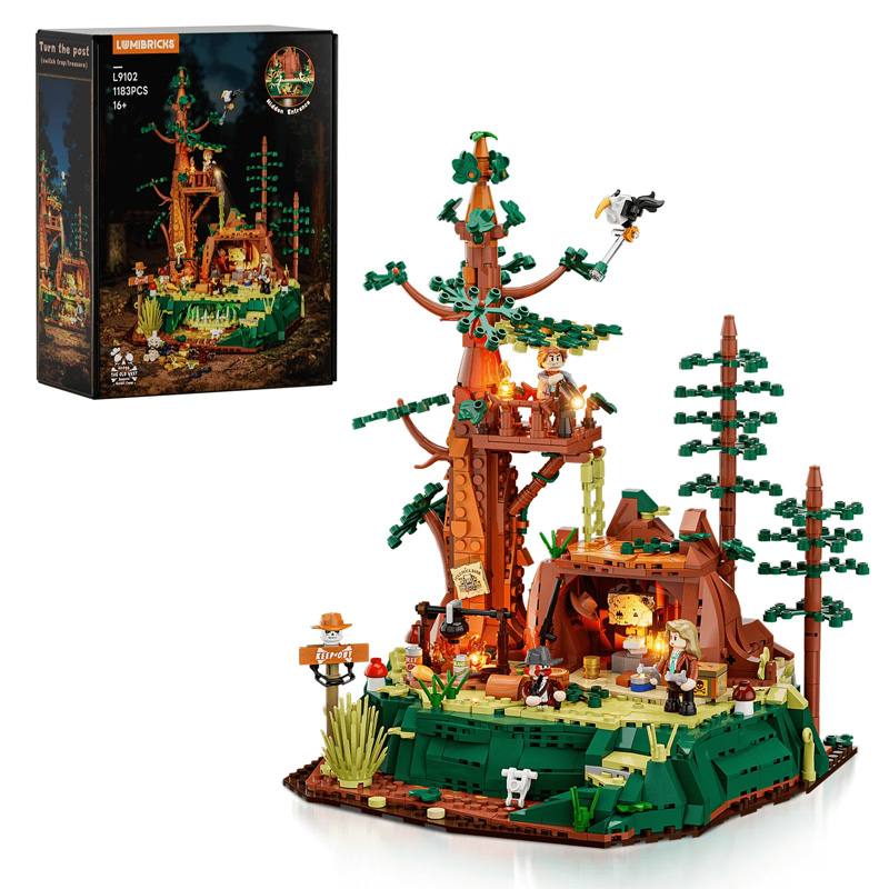 Lumibricks 14012 Sequoia Bandit Camp