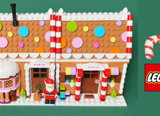 LEGO Weihachtliches Lebkuchenhaus (40809) Review LEGO 40809 Weihnachtliches Lebkuchenhaus Titel