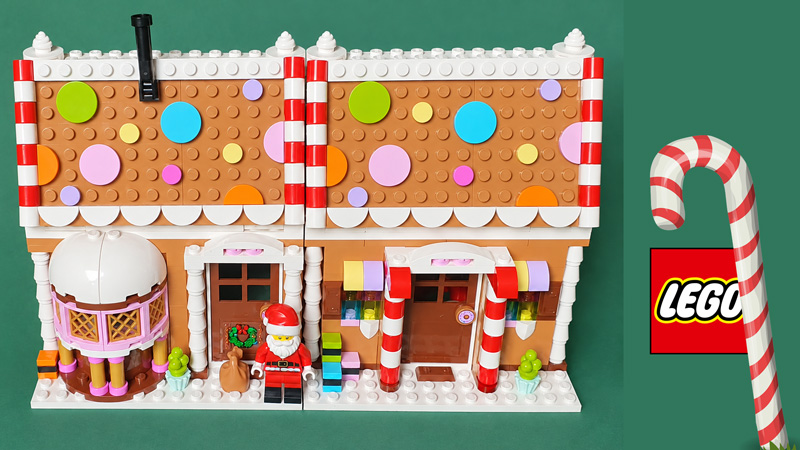 LEGO 40809 Weihnachtliches Lebkuchenhaus Titel