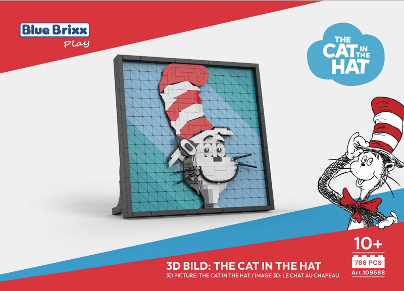 Bluebrixx The Cat in the Hat: 3D Bild: The Cat in the Hat (109588)