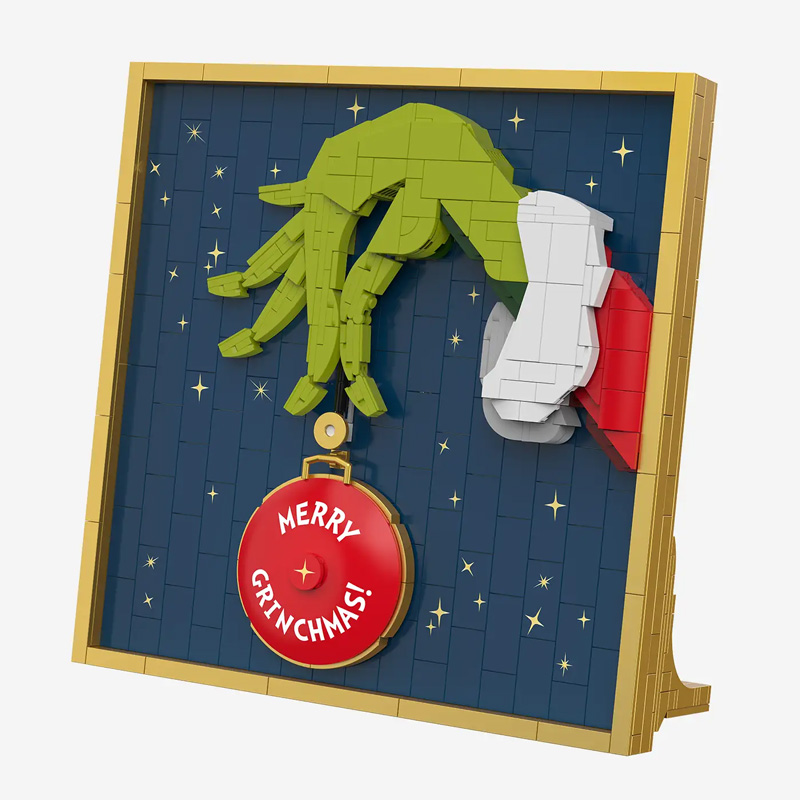 BlueBrixx The Grinch: 3D Bild: Merry Grinchmas (109582)