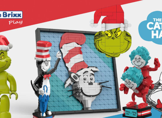 Erste Dr. Seuss Sets von BlueBrixx: Cat in the Hat und Grinch Minifigur Erste Dr. Seuss Sets von BlueBrixx: Cat in the Hat und Grinch Minifigur