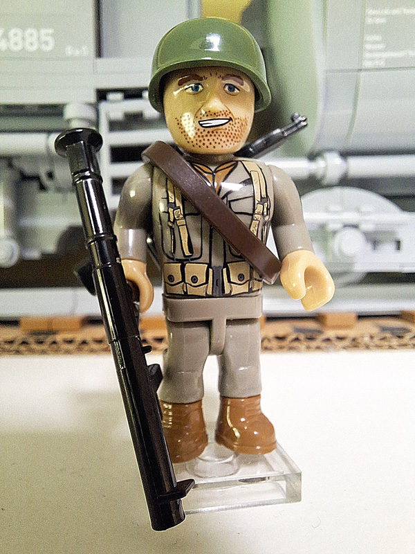 COBI 2065 Battle of the Bulge 1944 Minifigurenpack US Paratrooper
