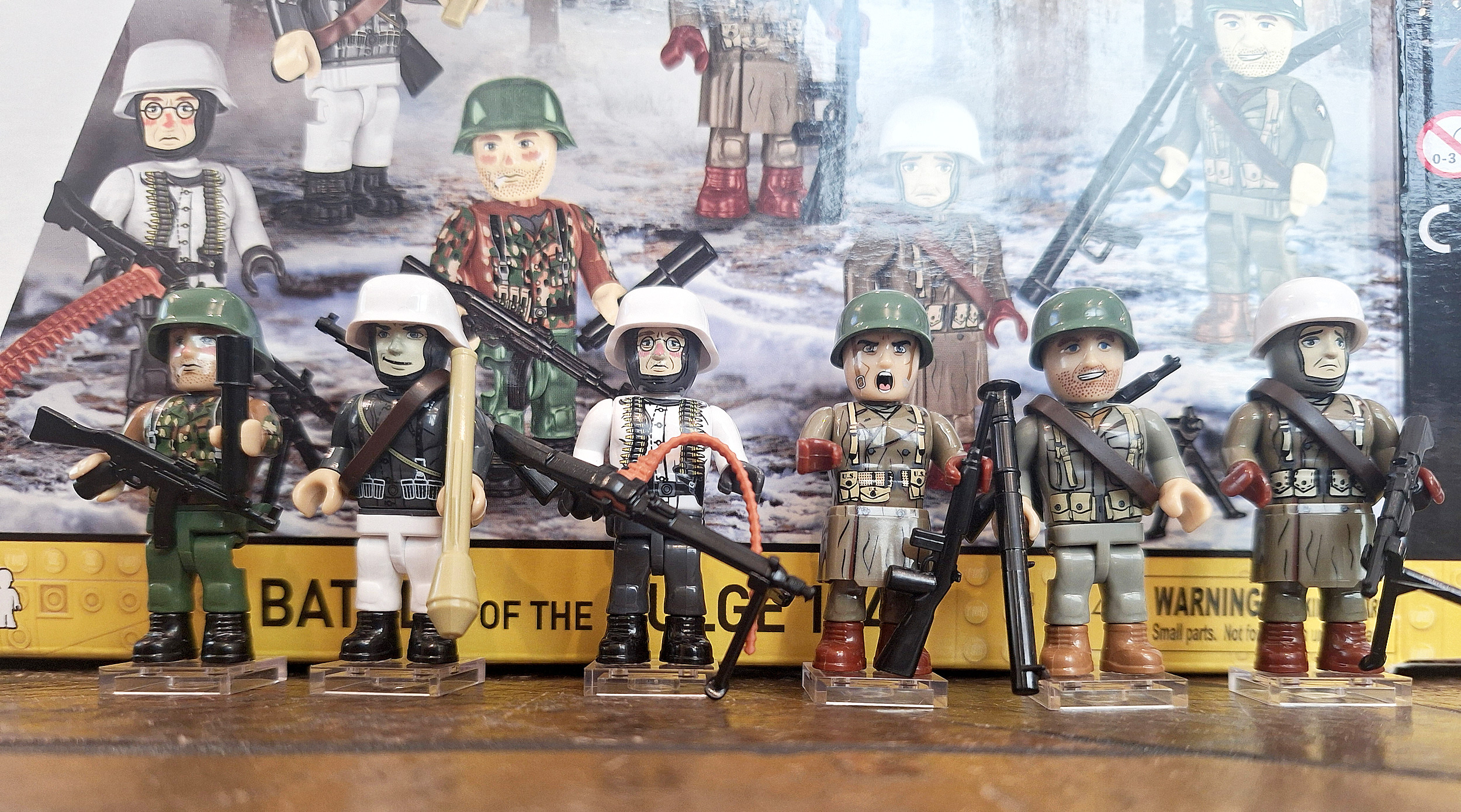 COBI 2065 Battle of the Bulge 1944 Minifigurenpack