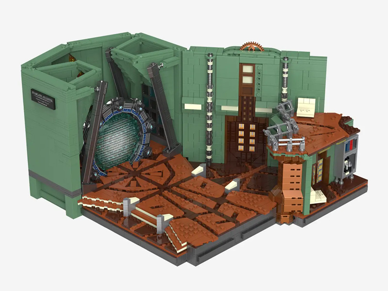 BlueBrixx Stargate Atlantis Gateraum