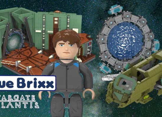 Demnächst bei BlueBrixx: Stargate Atlantis Gateraum und Puddle Jumper