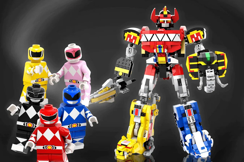 LEGO Power Rangers Fan-Entwurf TrumanBricks