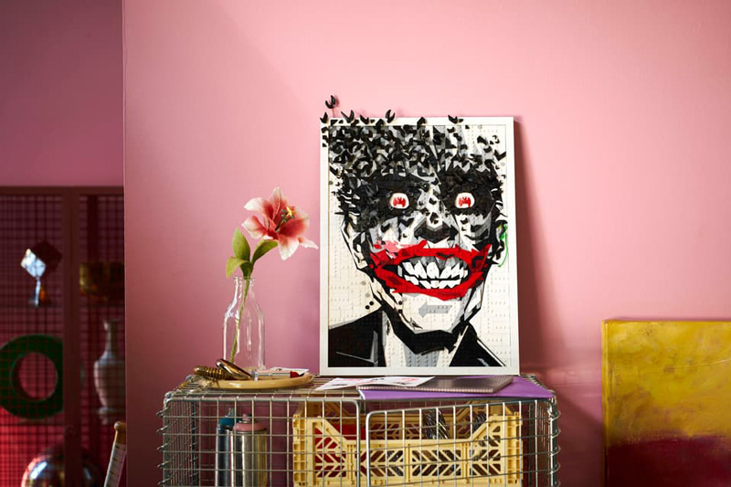 LEGO Joker Comic Wall Art 67012