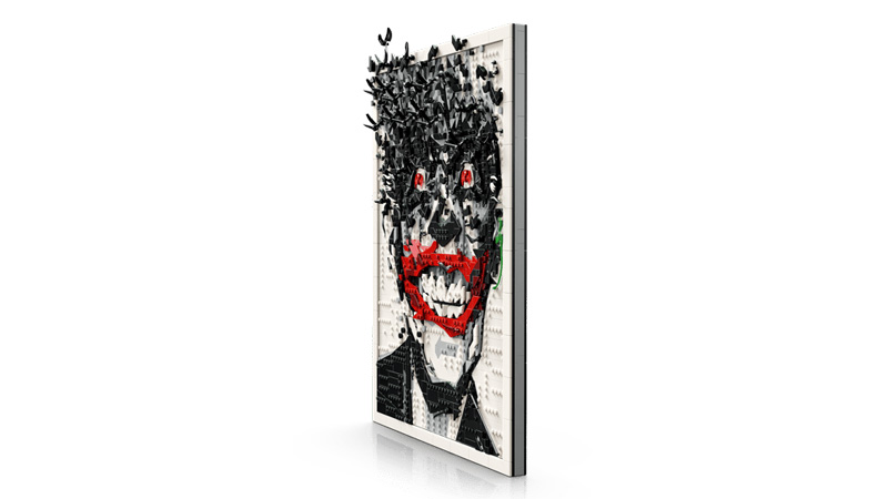 LEGO Joker Comic Wall Art 67012