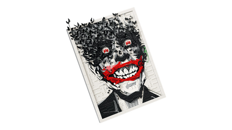LEGO Joker Comic Wall Art 67012