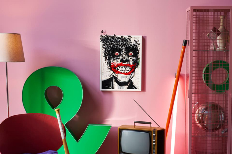 LEGO Joker Comic Wall Art 67012