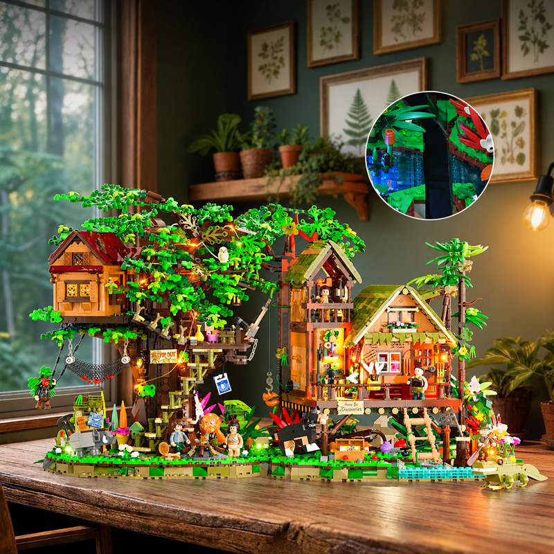 Lumibricks Treehouse Explorer (10016)