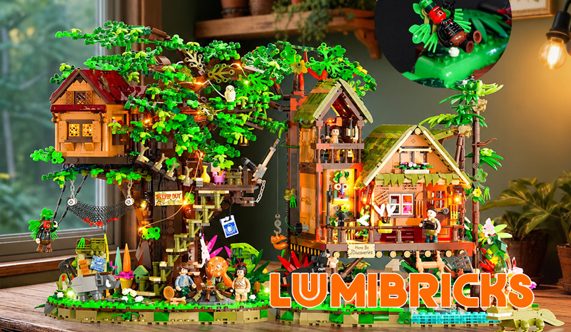 Lumibricks Treehouse Explorer (10016) Titel