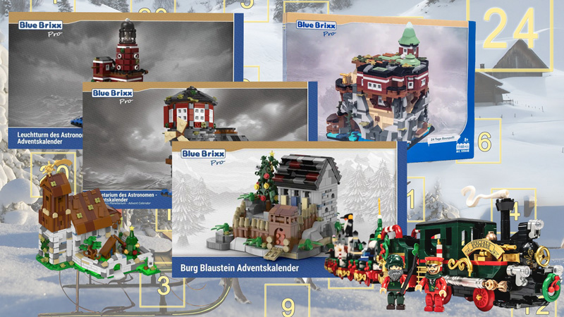 BlueBrixx Adventskalender 2026 Übersicht