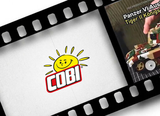 COBI zeigt Prototyp des Panzer VI Ausf. B Königstiger (2684) COBI Panzer VI B Tiger II Königstiger (2684) Prototyp Video Titel