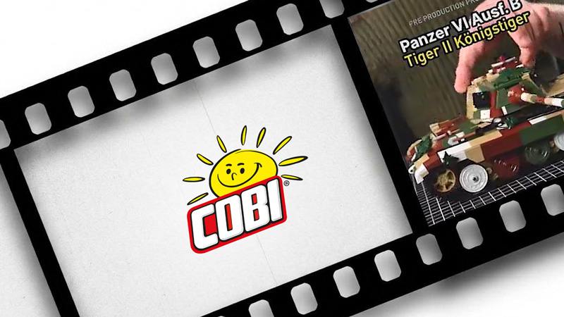 COBI Panzer VI B Tiger II Königstiger (2684) Prototyp Video Titel