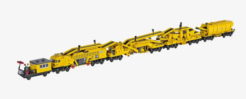 Bluebrixx Gleisbettschotterreinigungszug 109504