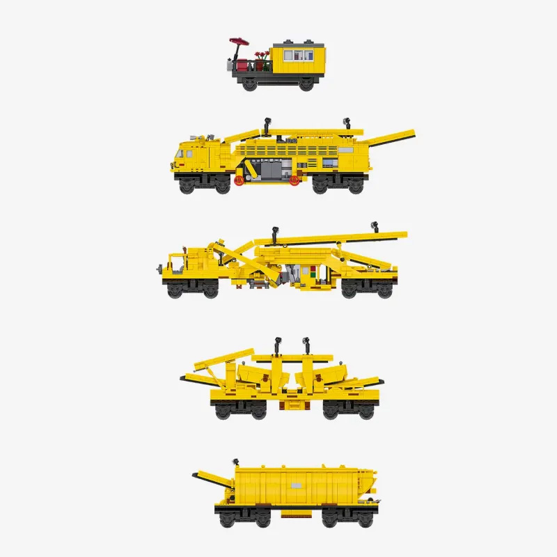 Bluebrixx Gleisbettschotterreinigungszug 109504