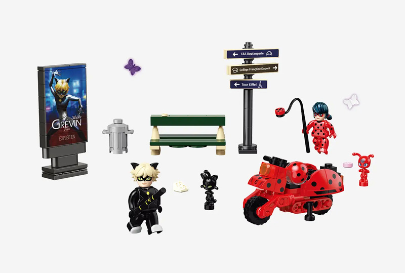BlueBrixx Miraculous: Ladybug & Cat Noir (109537)