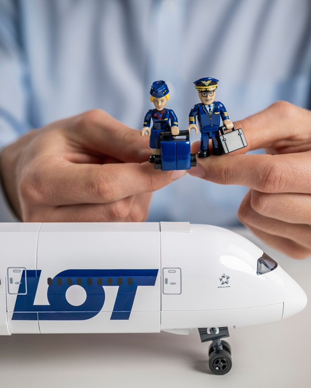 COBI Boeing 787-8 Dreamliner (1454) LOT