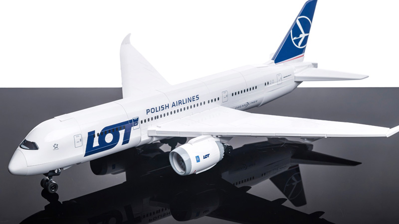 COBI Boeing 787-8 Dreamliner (1454) LOT