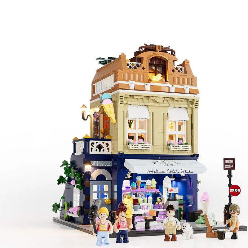 Lumibricks Gelato Store (F9078)