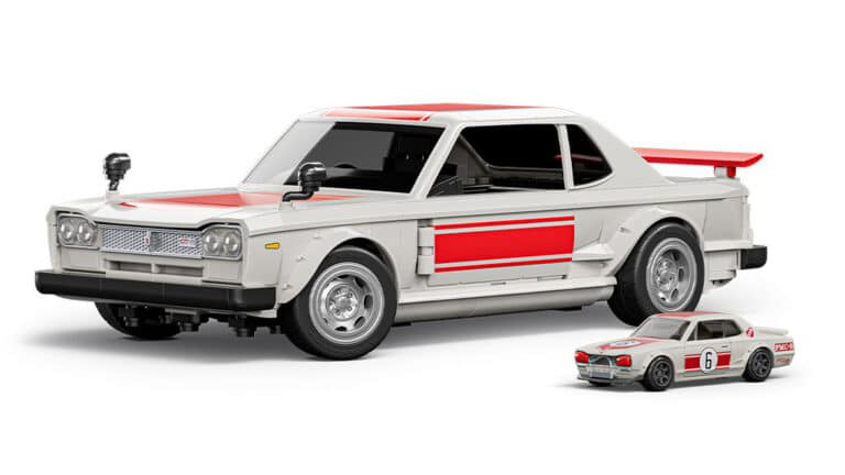 Mattel Brick Shop 1971 Nissan Skyline 2000GT-R