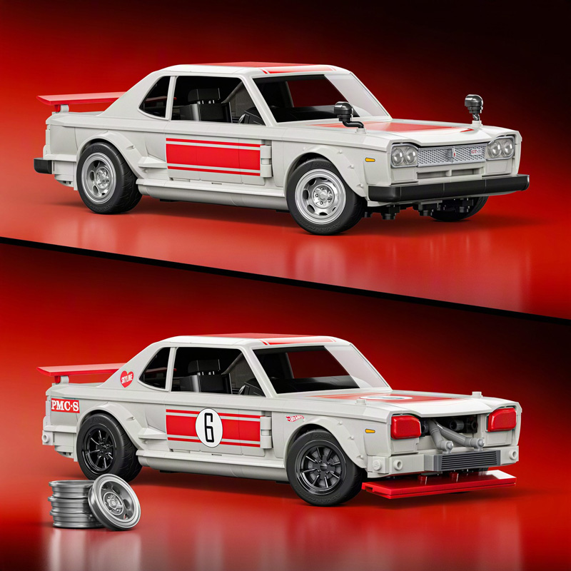 Mattel Brick Shop 1971 Nissan Skyline 2000GT-R