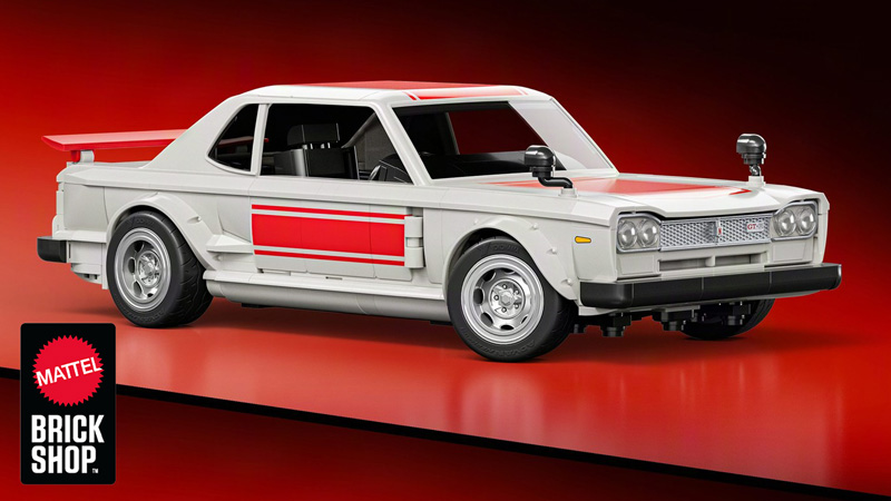 Mattel Brick Shop 1971 Nissan Skyline 2000GT-R Titel