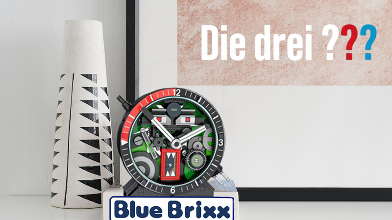 BlueBrixx Drei Fragezeichen Seltsamer Wecker Geisterschiff Titel