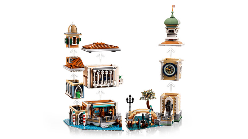 LEGO Venedig Venezianisches Viertel 11388