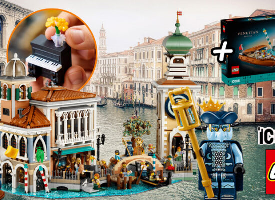 LEGO erweckt Venedig mit dem Venezianischen Viertel (11388) zum Leben + Wassertaxi GWP (40898) LEGO Venedig Venezianisches Viertel 11388 GWP Wasserrtaxi 40898 Titel