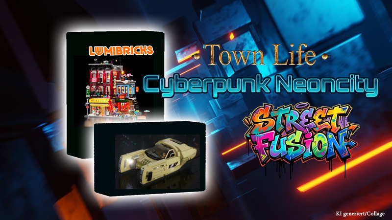 Lumibricks Blade Runner Cyberpunk neue Bilder Titel
