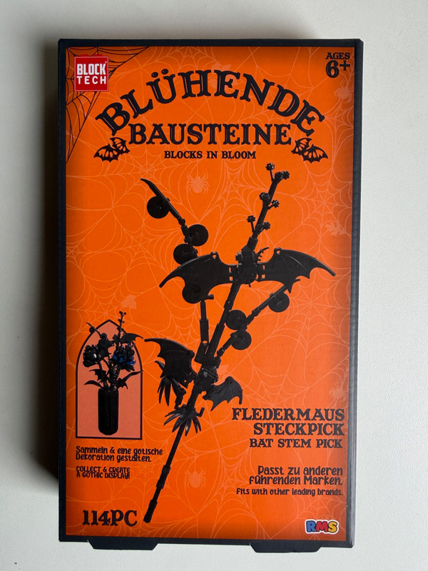 Block Tech Blumen Verpackung
