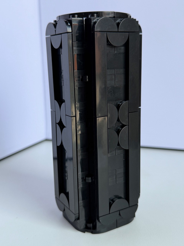 Block Tech Halloween Blumen gebaut Vase