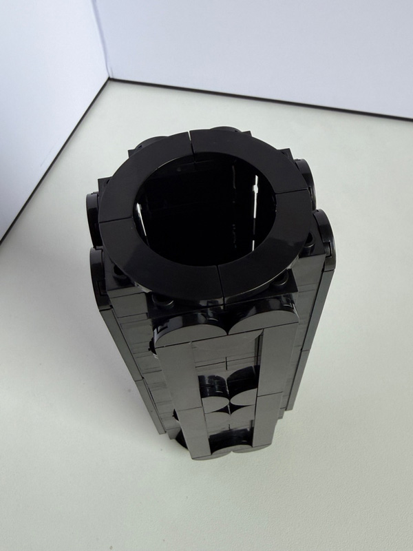 Block Tech Halloween Blumen gebaut Vase
